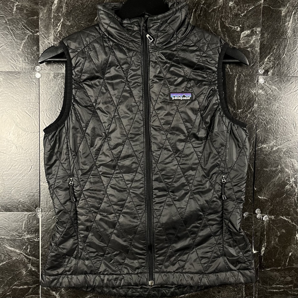 Patagonia Women's Black Nano Puff Insulated Vest XS